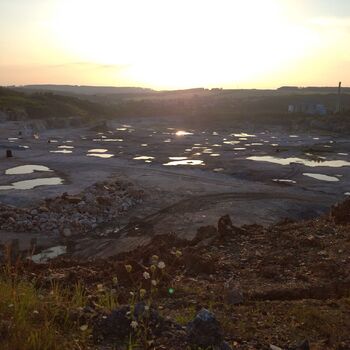 Kalksteinbruch Podol