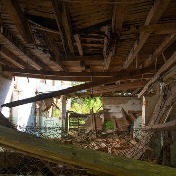 The beauty of the old spa