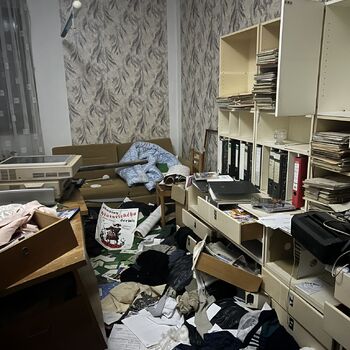 Opuštěný zámek/hotel