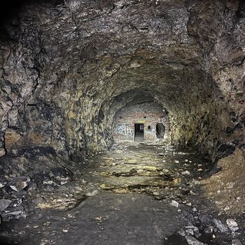 Gables of the former German factory