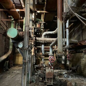 Remains of a villa + paper mill Remains of a villa + paper mill