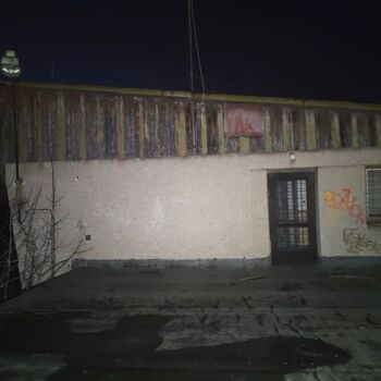 Why did they close? An abandoned guesthouse at night...