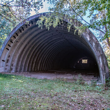 Nikdy nedokončený nový bunkr AU-13 - Bojové velitelské centrum