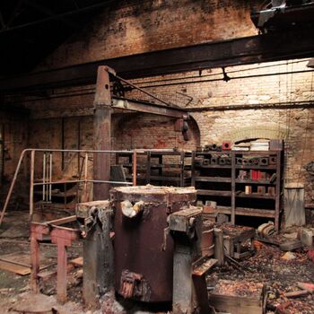 Kleine Gießerei aus dem Jahr 1904