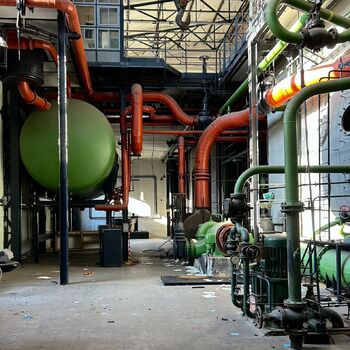 Kraftwerk mit Kohlefeuerung Kraftwerk mit Kohlefeuerung