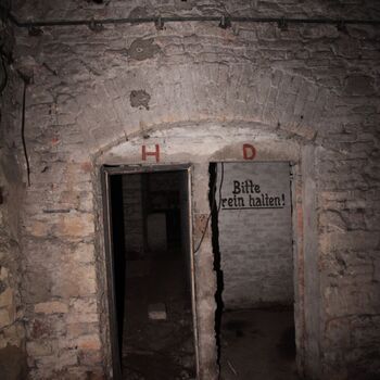 Monumental dark landmark of the city 2023