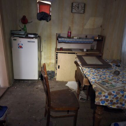 Dům v ovocné zahradě.