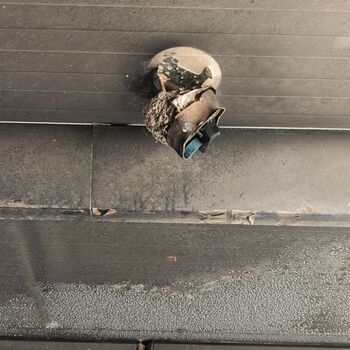 Verlassene Tankstelle