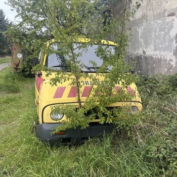 Der bekannte Friedhof der Krankenwagen