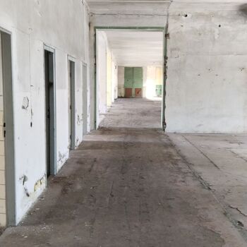 Opuštěná dílna Liaz