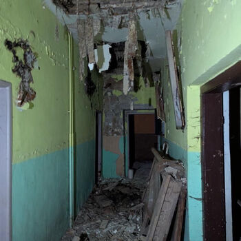 An abandoned children's home for the mentally handicapped! They abused the patients here.