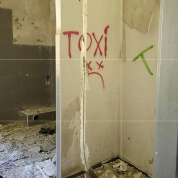 Opuštěný hotel Kladno