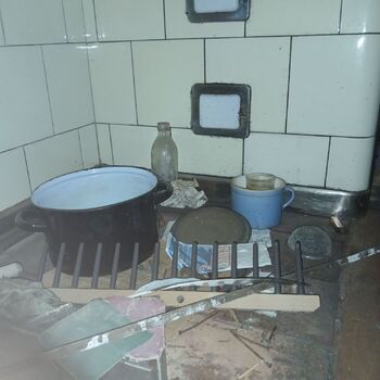 Vergessene Einsamkeit in den Bergen