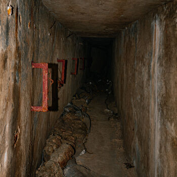 Brewery with underground factory