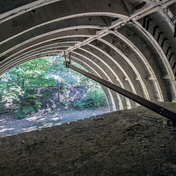 Nikdy nedokončený nový bunkr AU-13 - Bojové velitelské centrum