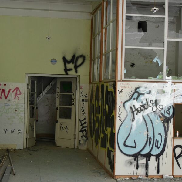 Hospital on the edge of town