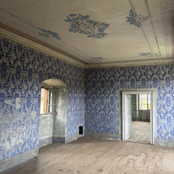 Eine weitere verlassene Burg.