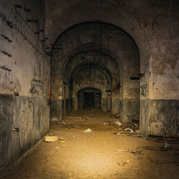 Brewery with underground factory