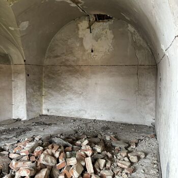 Fortress converted into a castle.