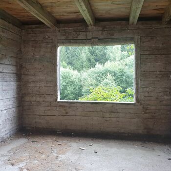 zeď staré garáž Architektura