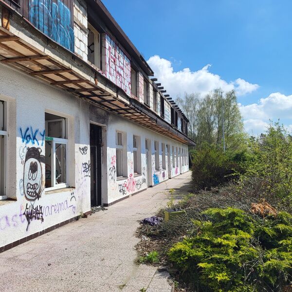 Opuštěný hotel Kladno