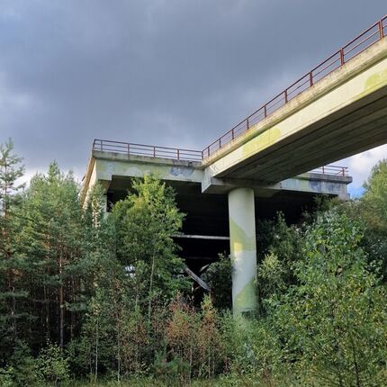 Opuštěná raketová protiletadlová základna