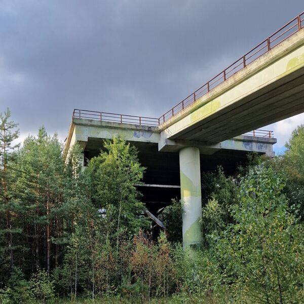 Abandoned anti-aircraft missile base