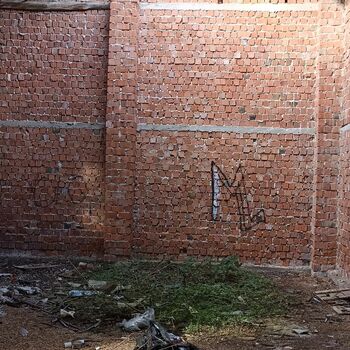 Mauer Backstein Textur alt Oberfläche Grunge Muster Gebäude