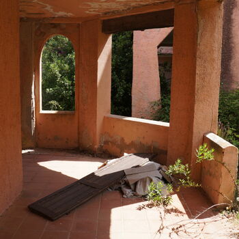 Patio oblast struktura dům Architektura