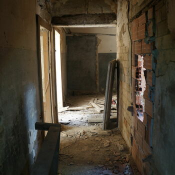 Buňka staré suterénu Architektura budova