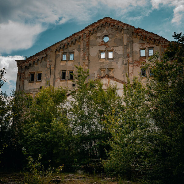 Brewery with underground factory