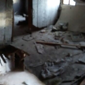 Ein verlassenes Restaurant