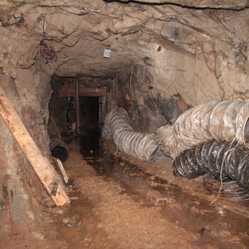 Der Hauptgraben zur Nebenmine