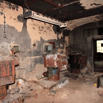 Kleine Gießerei aus dem Jahr 1904