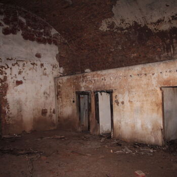 Monumental dark landmark of the city 2023