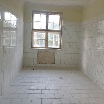 místnost interiér koupelna podlaha dům Buňka domácí