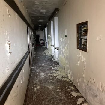 Opuštěné rekreační středisko Opuštěné rekreační středisko
