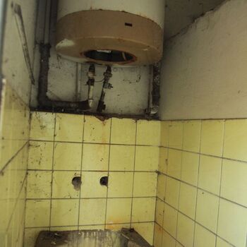 Monumental dark landmark of the city 2023