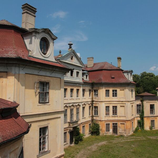 Castle designed by G. B. Alliprandi