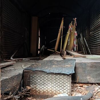 Railway carriages and station building_2024