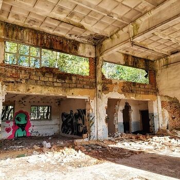 Foundry and military area