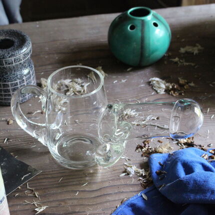 Chaloupka u skleněného ÚDU