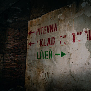 Brewery with underground factory