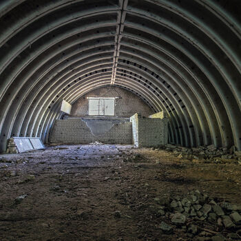 Nikdy nedokončený nový bunkr AU-13 - Bojové velitelské centrum