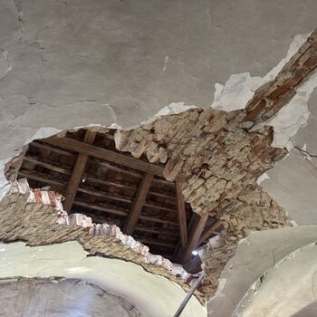 Fortress converted into a castle.