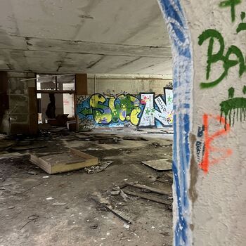 opuštěný dětský tábor