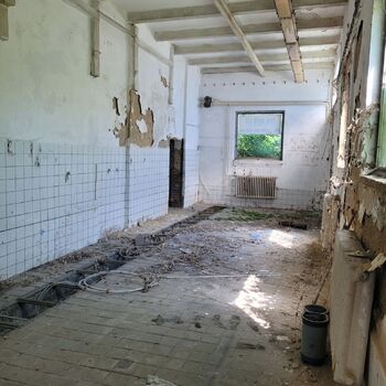 Der Plan war eine Brauerei, aber es wurde eine Brennerei.