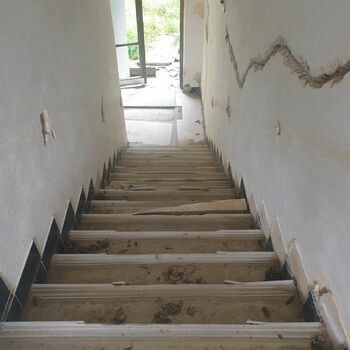 support tread step device structural member architecture