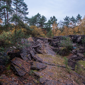 Bunkr/hangár pro prototypy ve druhé světové válce