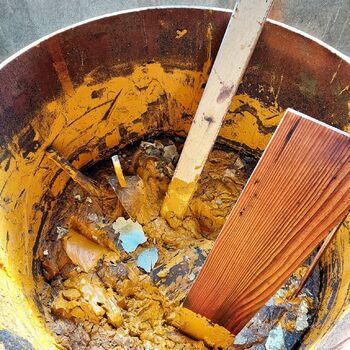 Factory across the border